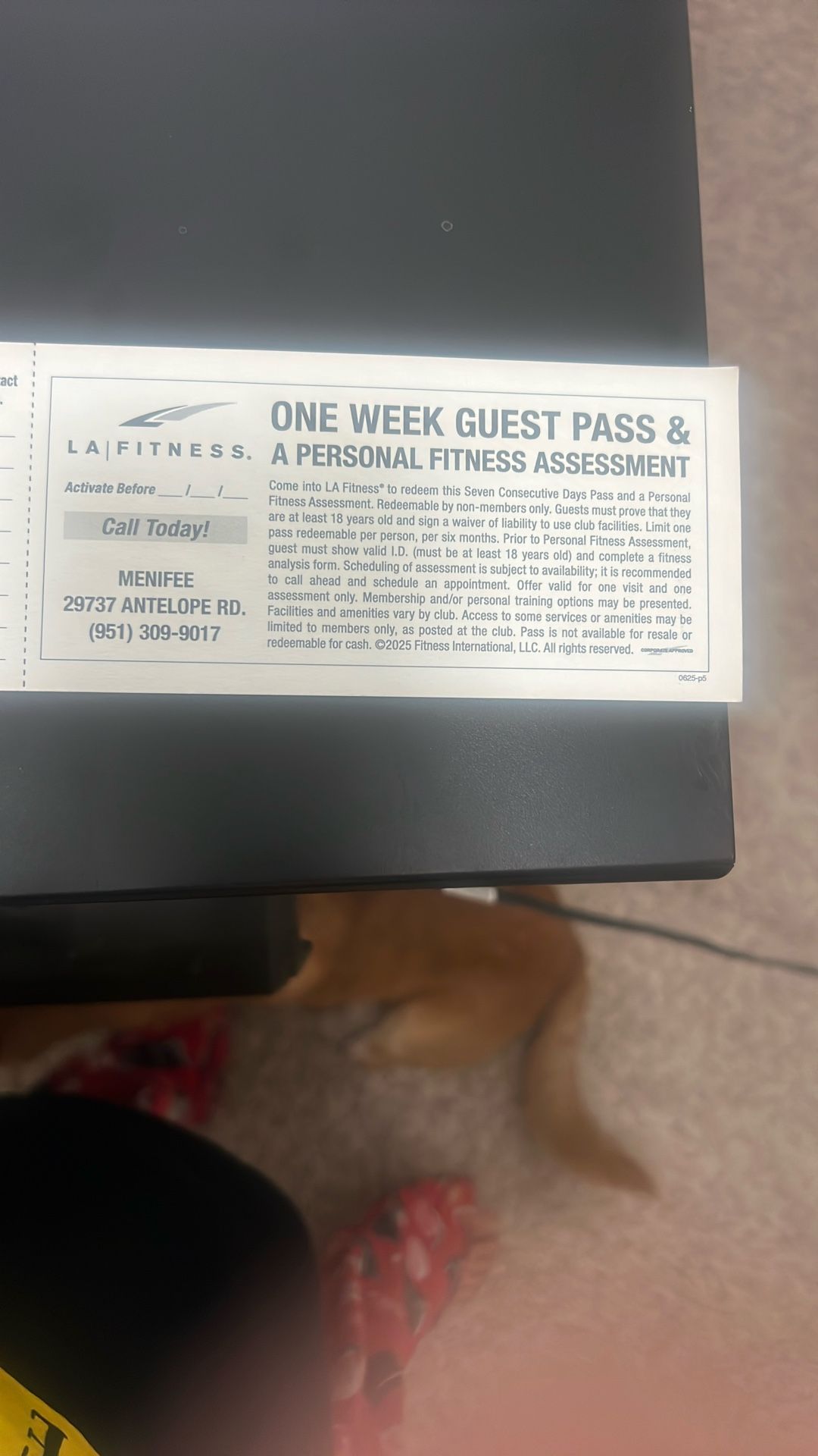 FREE 7 Day Pass