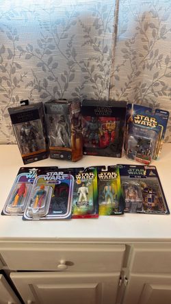 Star ars vintage Star Wars figures lot of 9