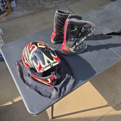 O'Neal Small Kids Helmet Size 4 Boots