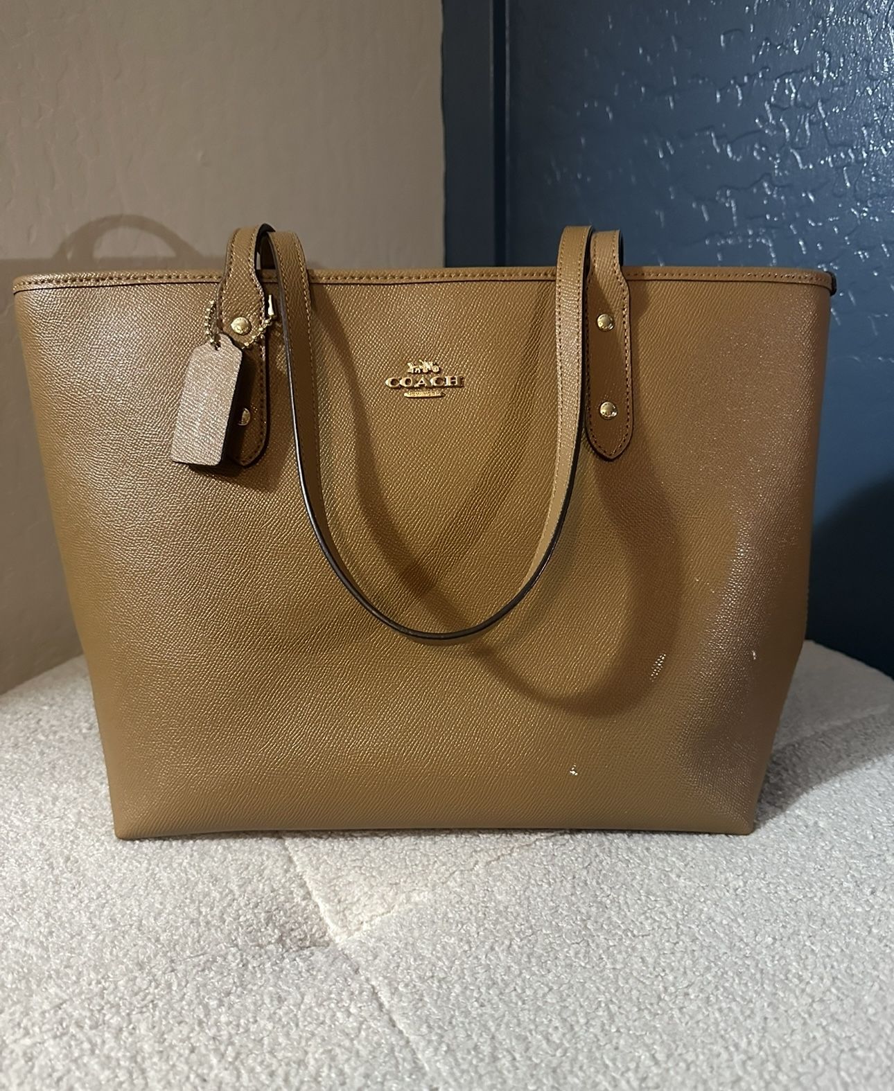 Coach Zip Top Tote