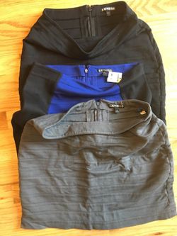3 Express skirt & 2 Max Studio Skirt $65