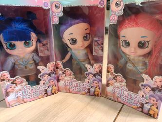 3pcs K-Pop Demon Hunter Cosplay Doll Collectible Figure Light And Singing-Rumi Mira Zoey