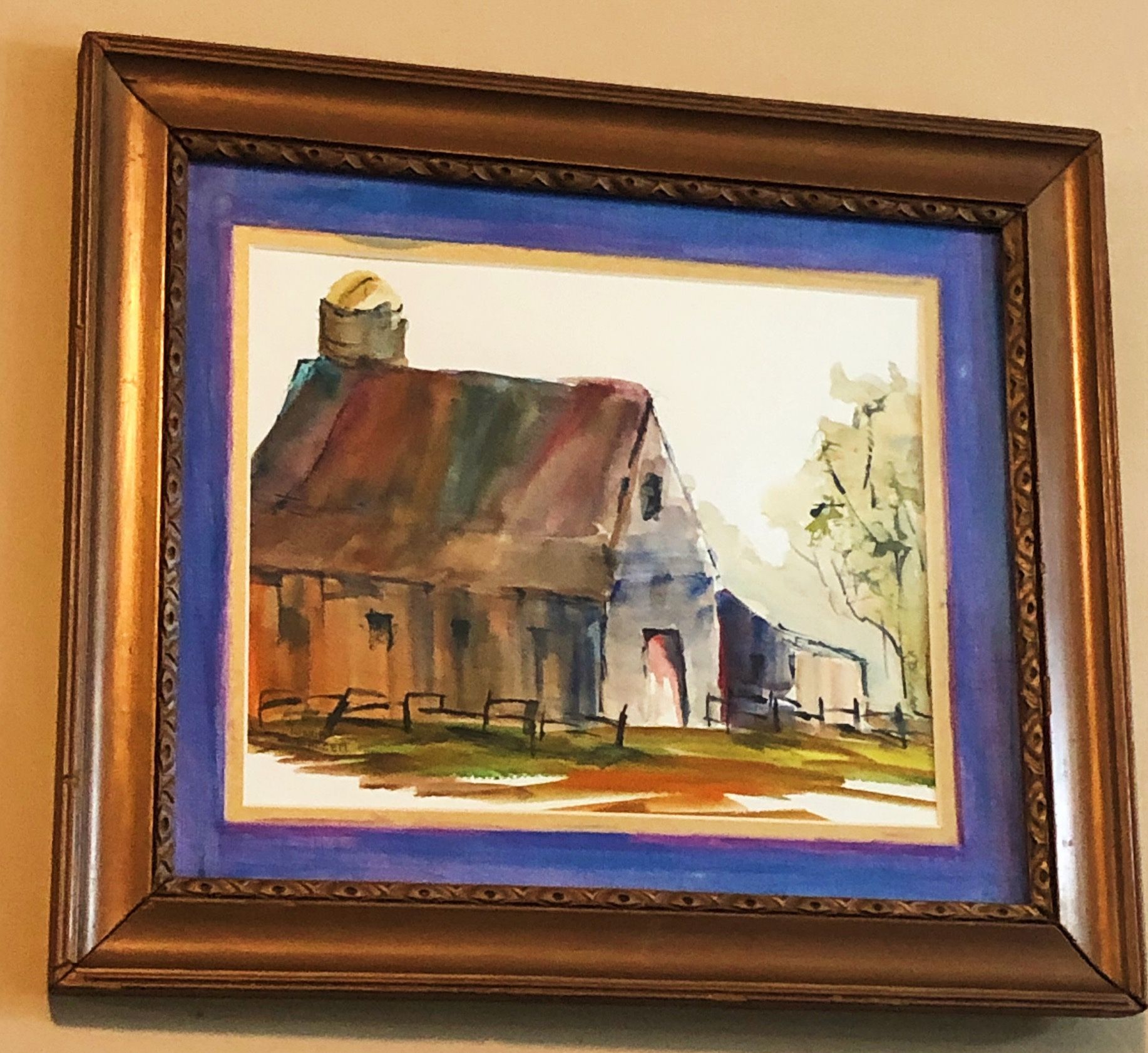 Rustic barn Painting