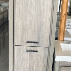 Bathroom Vanity        Linen Tower  