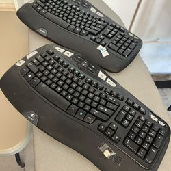 ⌨️ 2 Wireless Logitech Keyboards – $15 – Kirkland, WA