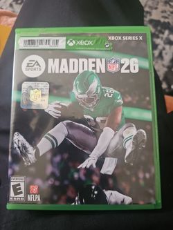 Madden 26 Xbox series x
