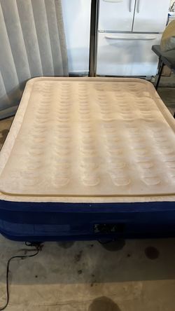 Queen self blowing mattress 16 inches high