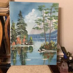 Oil Painting Landscape $20