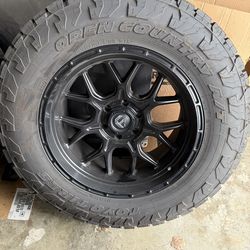 Fuel wheels(20x10) with open country AT 3s 35x12.5