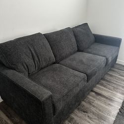 dark grey couch 