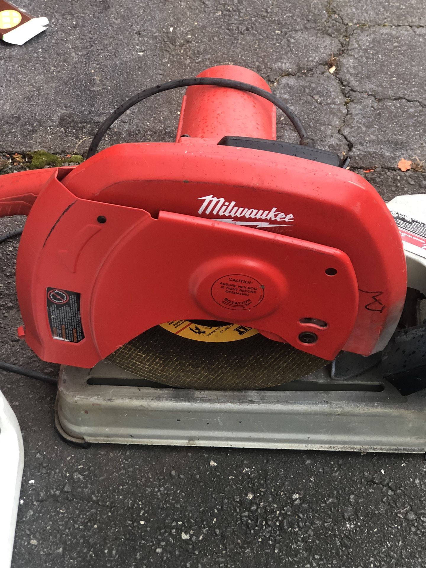 METAL CHOP SAW