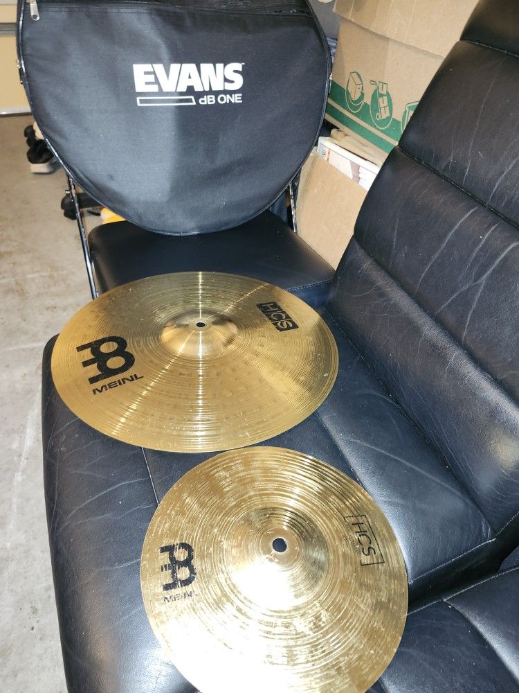 HCS MEINL CRASH & SPLASH CYMBAL SET