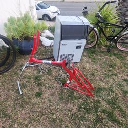 Bike Frame and Ice Machine