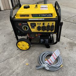 Champion Power Equipment 11,500/9,200-Watt Electric Start Gasoline, Propane and Natural Gas Tri-Fuel