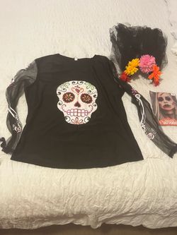 Day of the Dead Halloween Costume Set