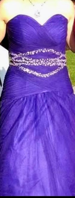 Purple Prom Dress 