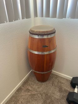 Wood Barrel Conga Drum