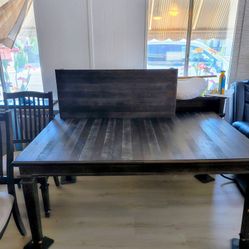 Dining Room Set: Table-Hutch-Chairs