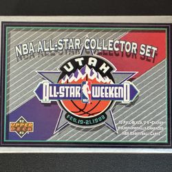 NBA Basketball All Stars Utah 1993 Trading Cards Jordan Shaq etc 40ct COMPLETE just $8