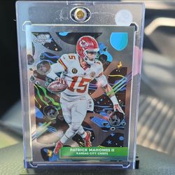 Topps 2025 Cosmic Chrome Patrick Mahomes II #47 Kansas City Chiefs