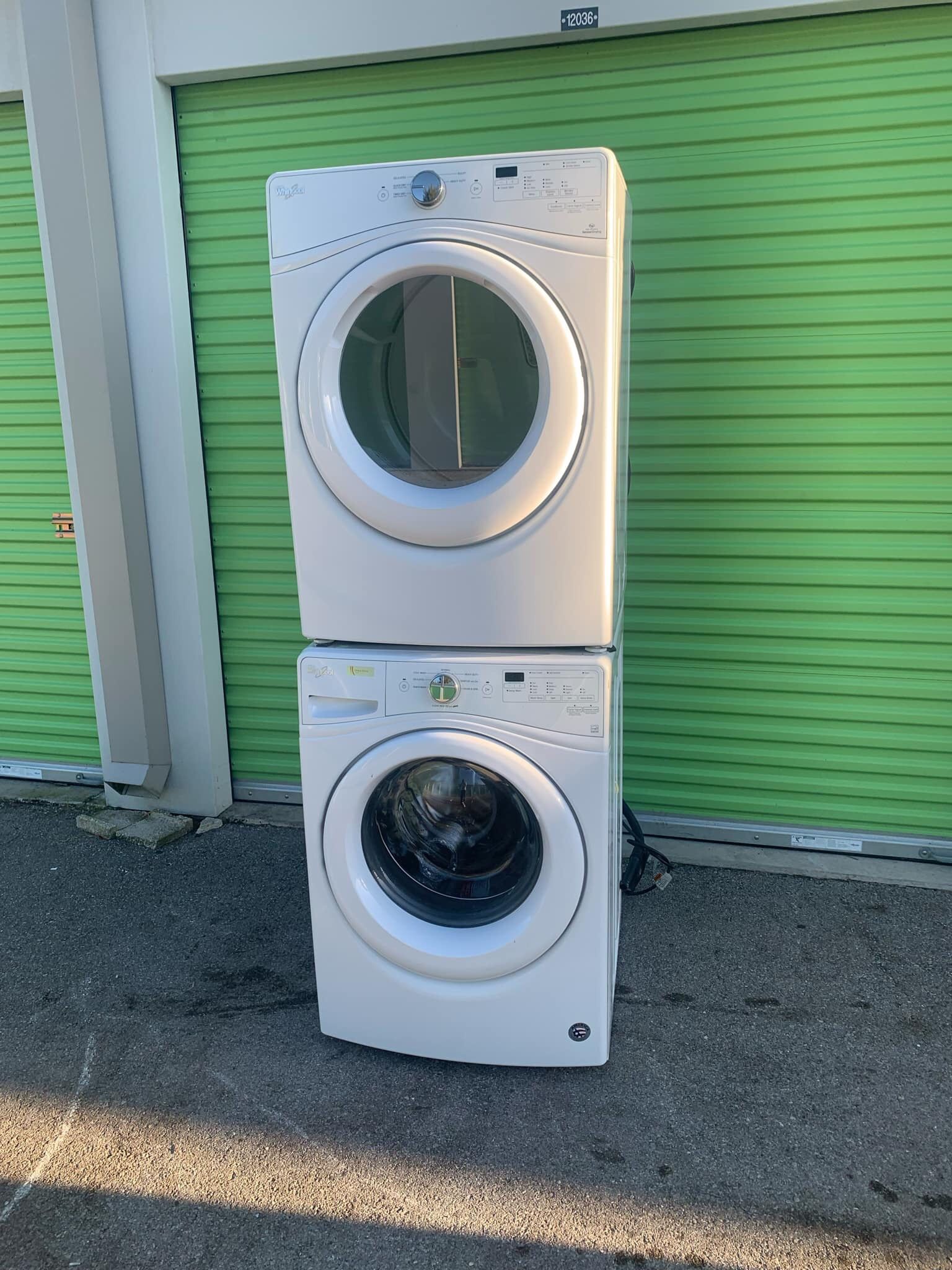 Whirlpool Stackable Washer and Dryer Set