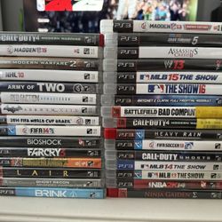 PS3 Games Lot