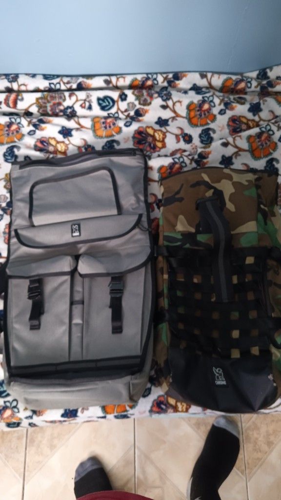 Chrome Backpack Fixed Bikes 