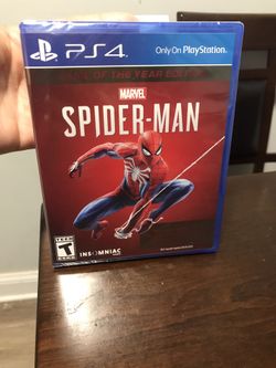Spider-Man Game of the Year Edition PS4