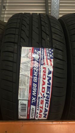 215/40R18 American Roadstar $120 each (cash price)