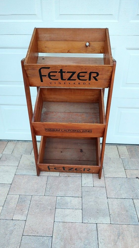 Wood Shelf Or Wine Holder