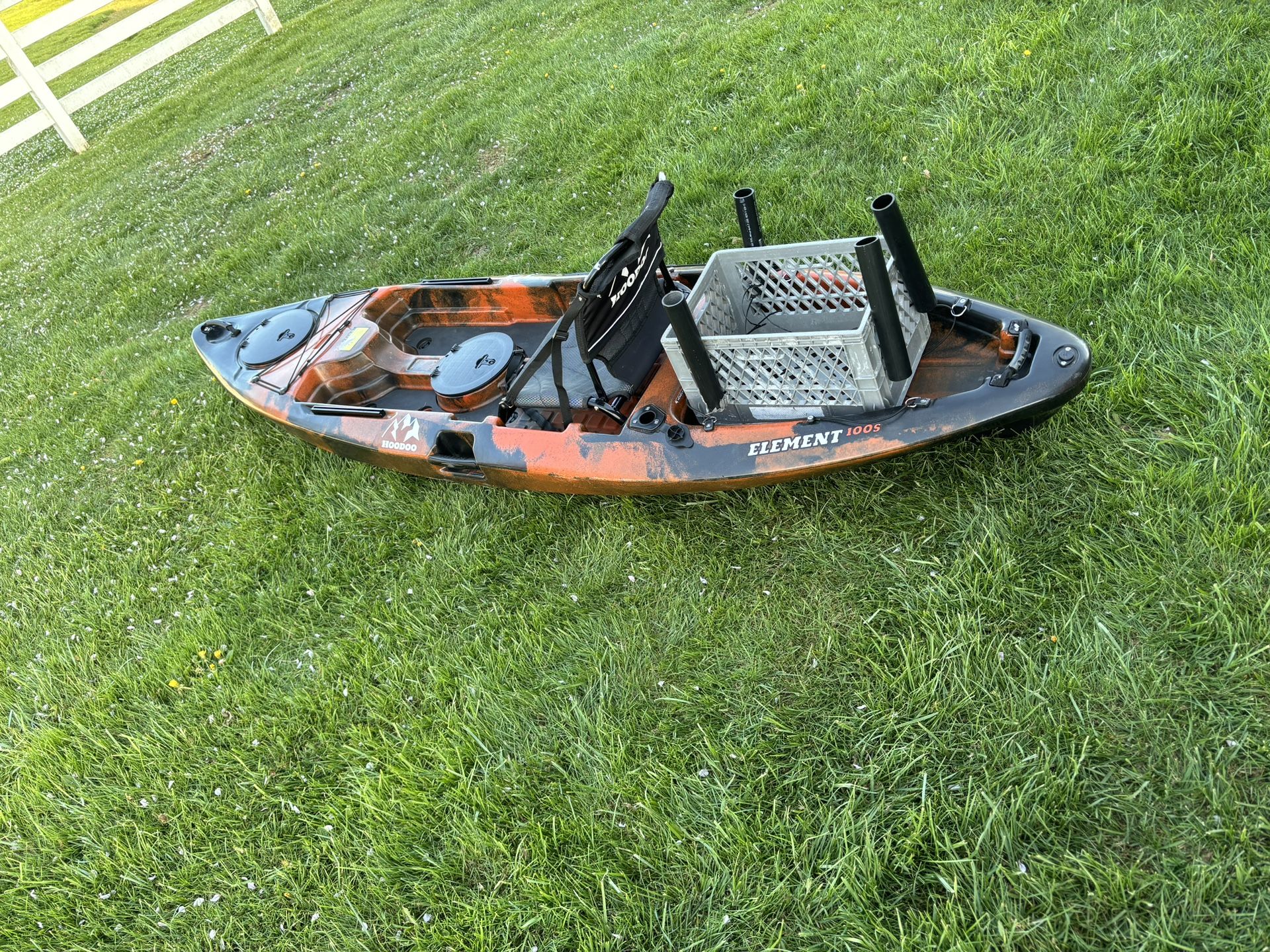 10 ft Hoodoo Element 100s fishing kayak 