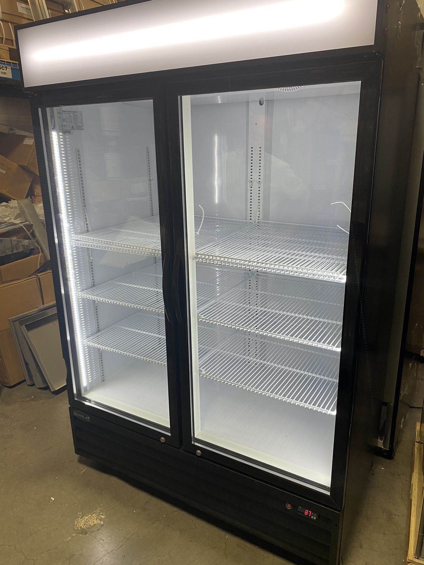 Double Door Display Cooler
