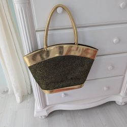  Black And Gold Big Tote Bag