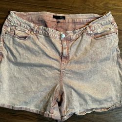Pink Shorts Size 22