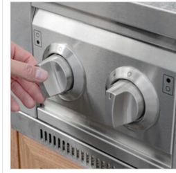 NewAge Outdoor Kitchens Stainless Steel Dual Side Burner and Cabinet (Liquid Propane)