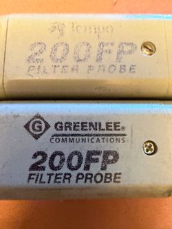 Greenlee Communications 200FP Filter Probe (x2)