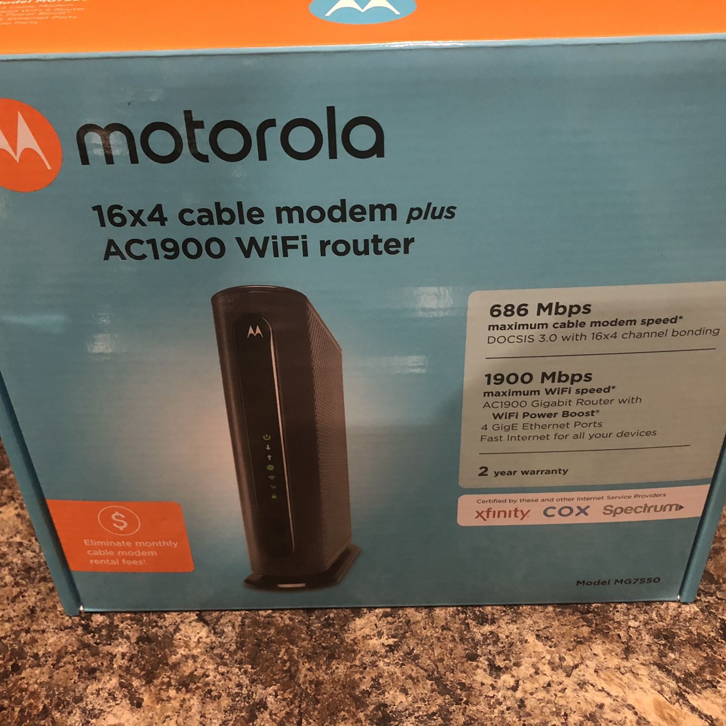 Modem Wifi Router (Motorola)