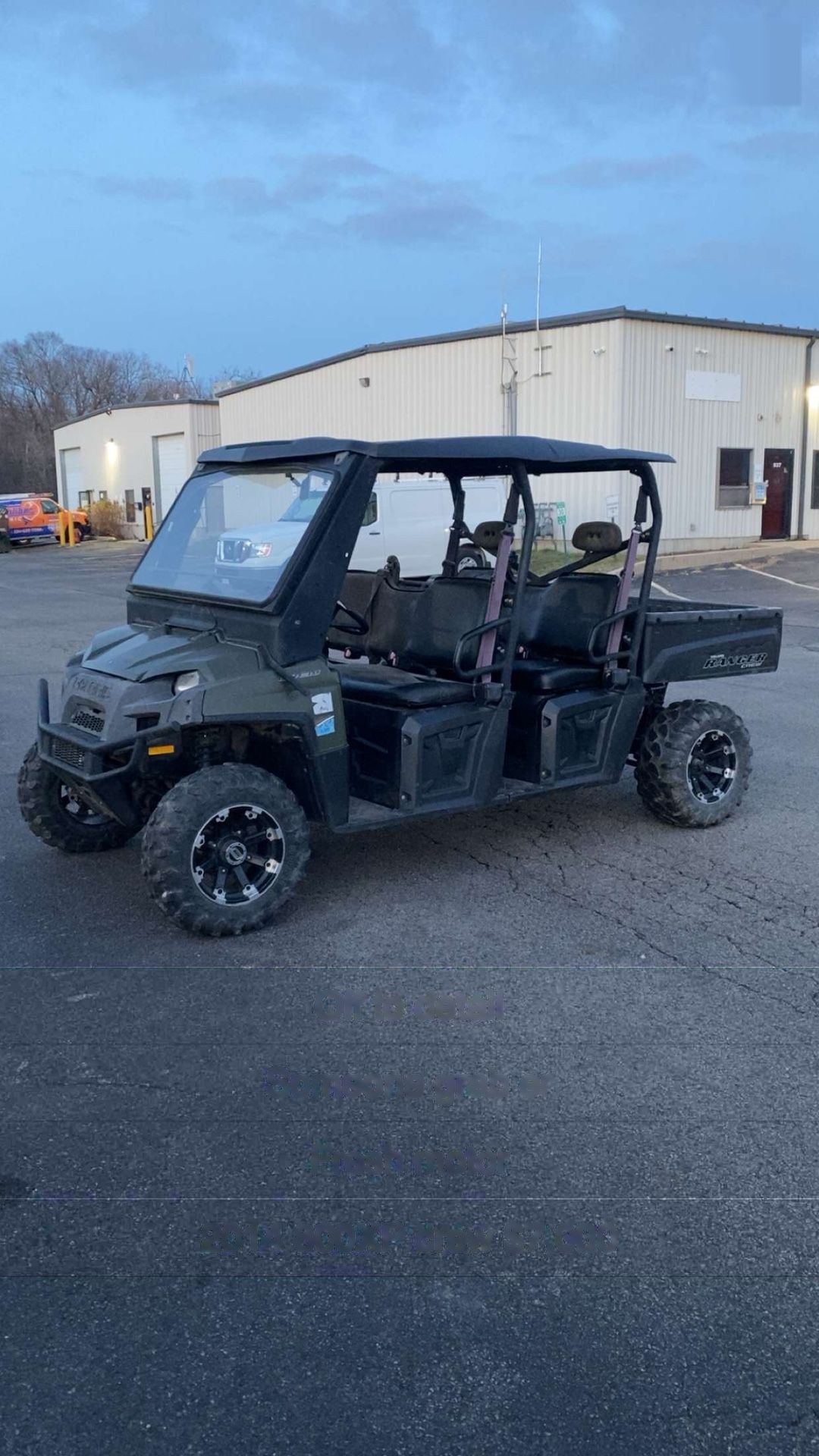 2014 Polaris 800 crew