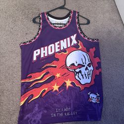 graphic suns jersey Size: small
