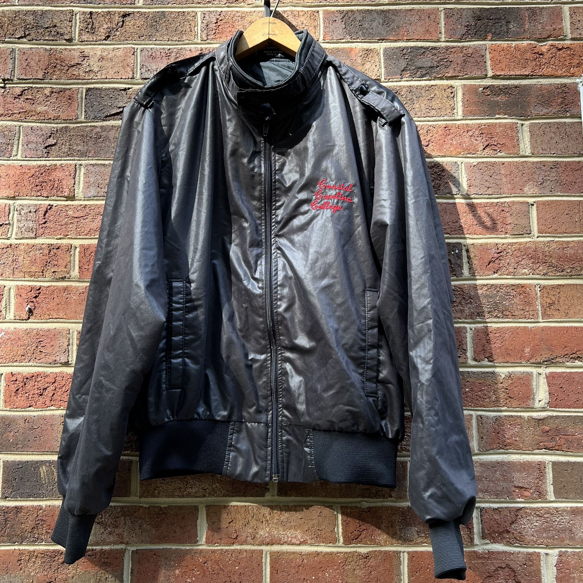 Vintage Coastal Carolina Varsity Bomber Jacket