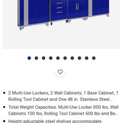 New Age Blue Steel Organizer