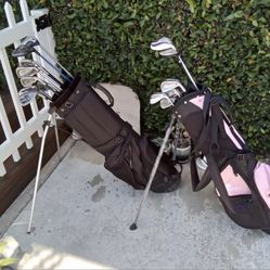 Mens & Ladies R/H Golf Sets