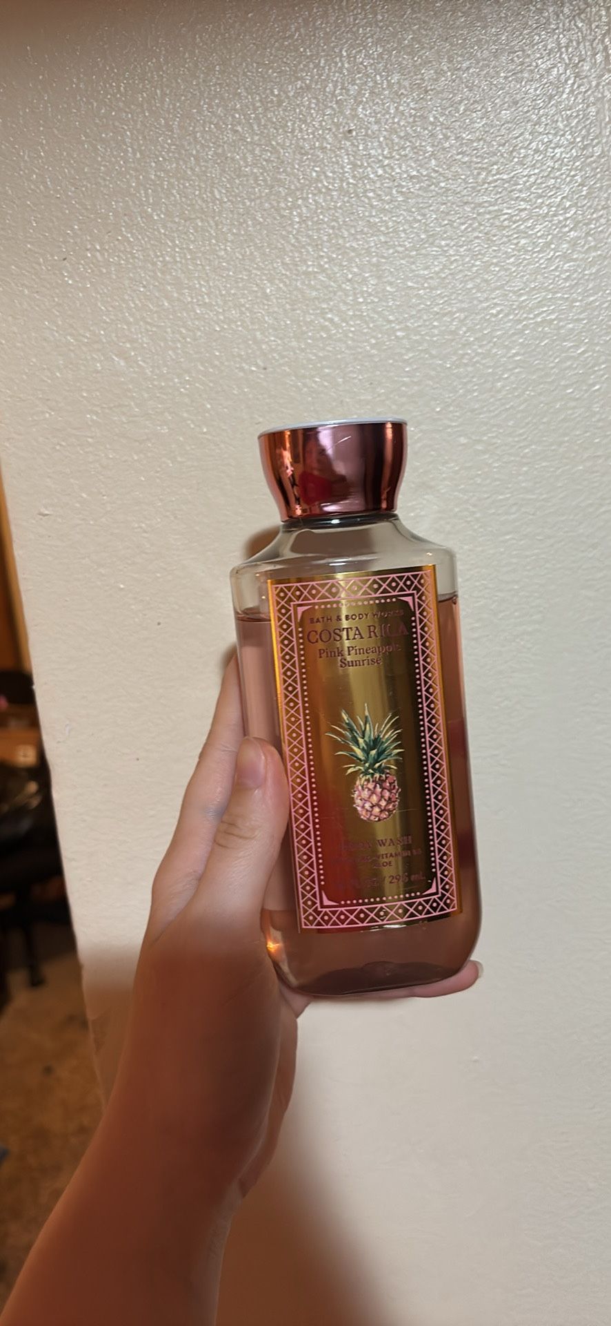 Pink Pineapple Sunrise Bath And Body Works Set