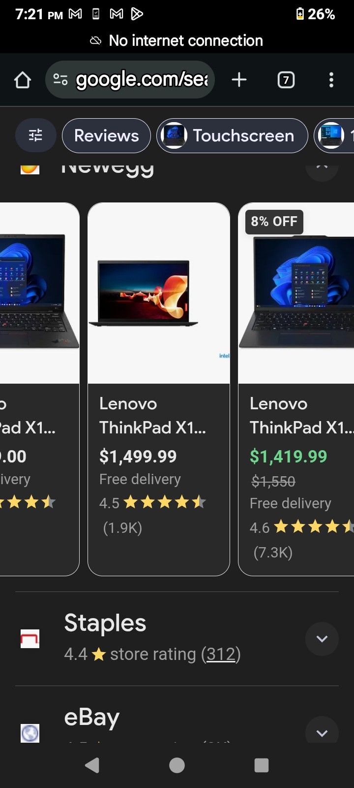Lenovo ThinkPad X1 Carbon Fiber Gen 11th