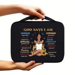 God Says I Am Bible Cover 