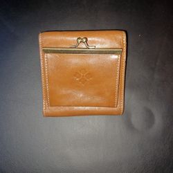 Brown Leather Wallet With Coin Purse
