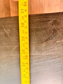Dark brown coffee table
