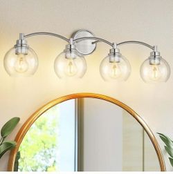 JAZAVA 4-Light Bathroom Light Fixture. К 141