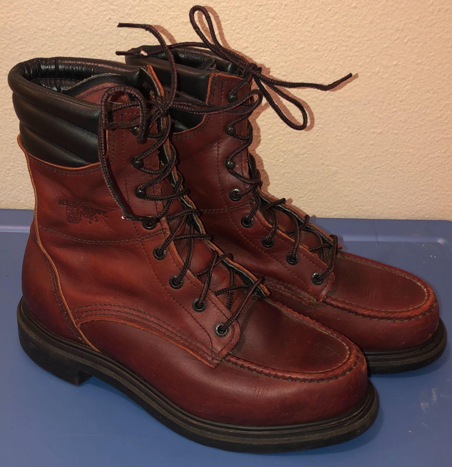 Red wing 402 store boots for sale