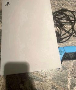 PS5 Disc Edition with two controllers